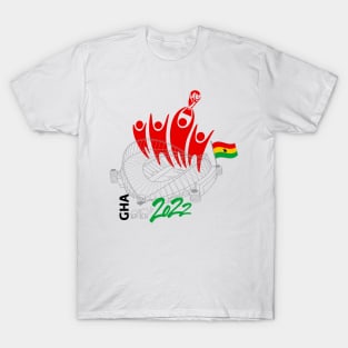 Ghana World Cup Soccer 2022 T-Shirt